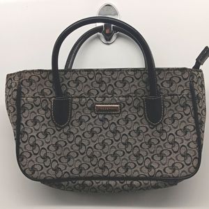 Small ROSETTI gray and black purse